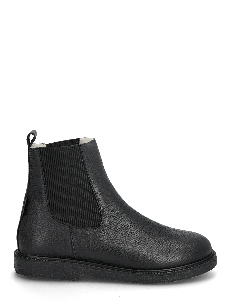 ANGULUS - Booties - flat - with elastic - chelsea boots - 2504/019 black/black - 1