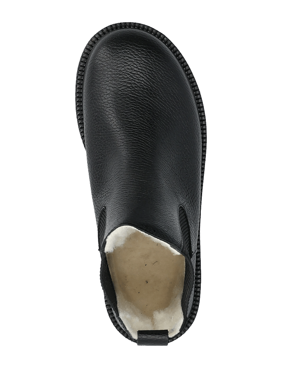 ANGULUS - Booties - flat - with elastic - stövlar - 2504/019 black/black - 3