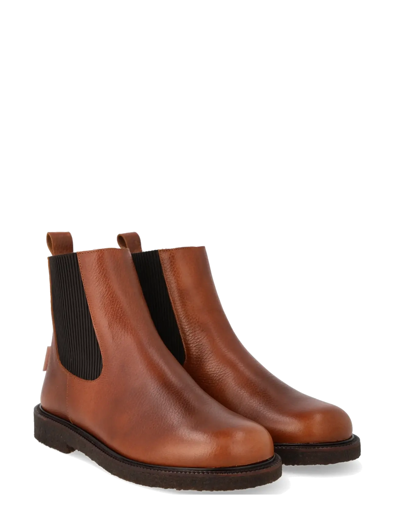 ANGULUS Booties Flat With Elastic, Damen, Gefütterte Chelsea Boots, Braun, Gr.37