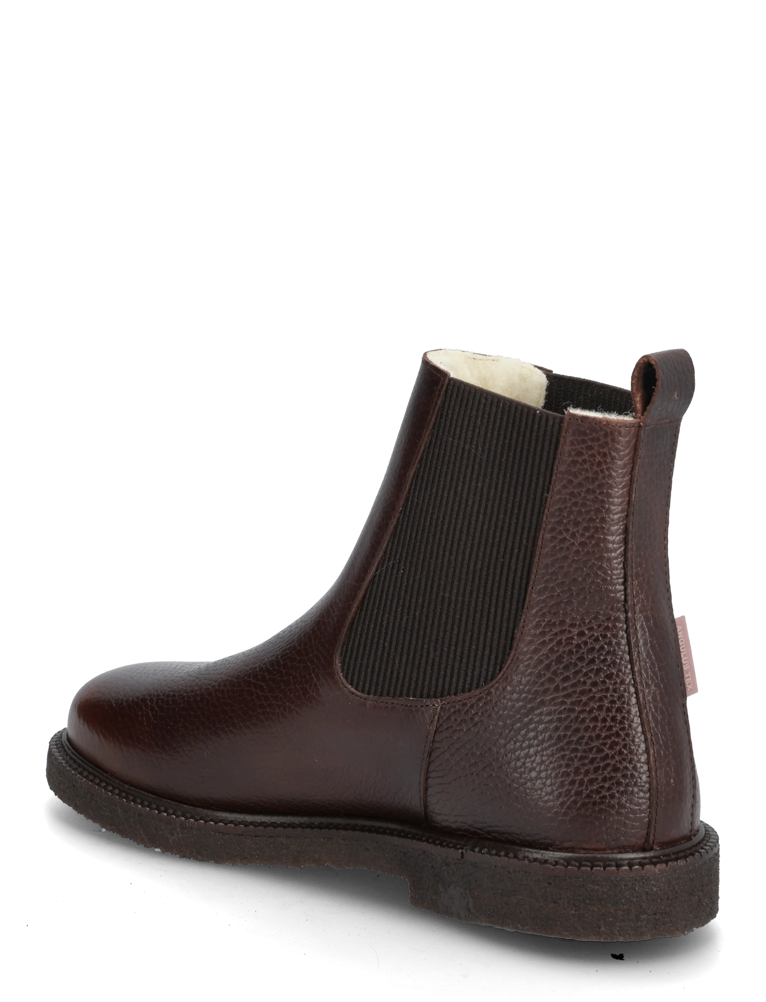 ANGULUS - Booties - flat - with elastic - 2505/046 dark brown - 3