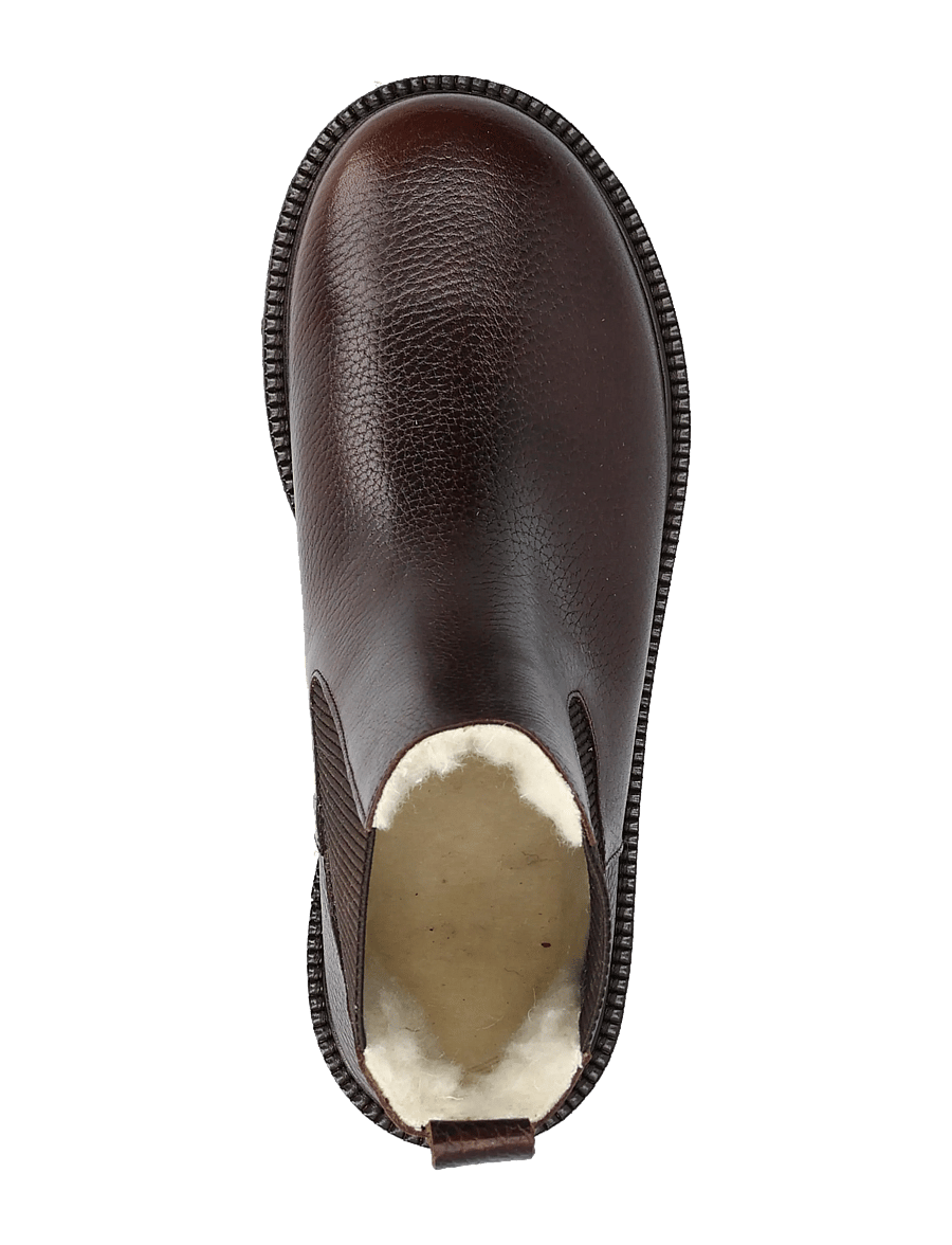 ANGULUS - Booties - flat - with elastic - chelsea-saapad - 2505/046 dark brown - 4