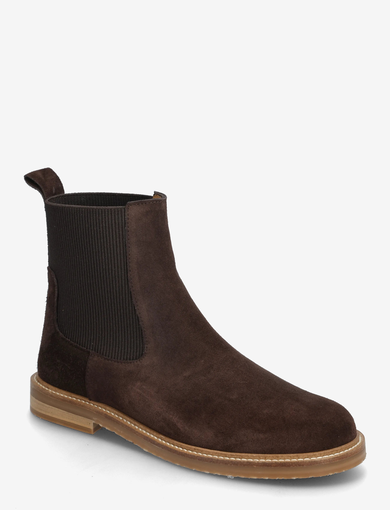 ANGULUS - Booties - flat - with elastic - flache stiefeletten - 2193/046 brown/brown - 0