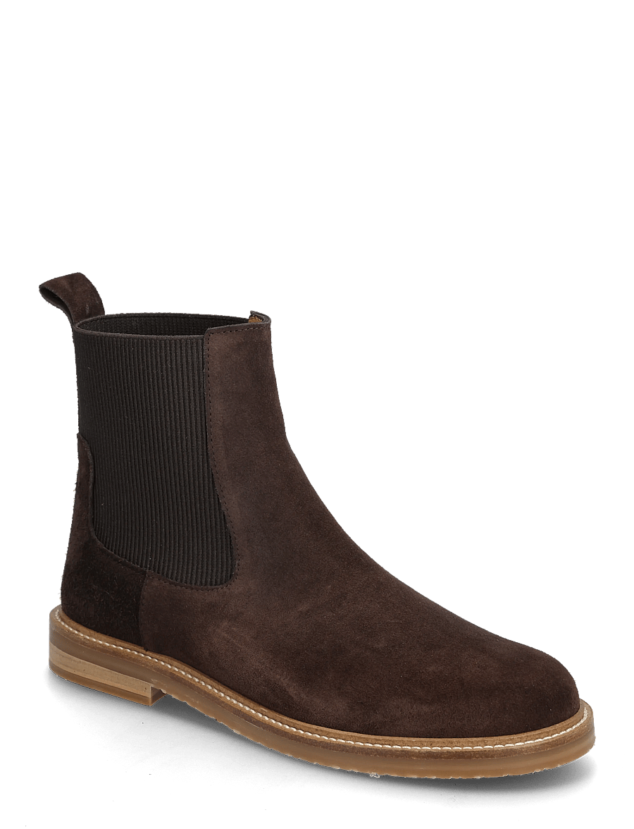 ANGULUS - Booties - flat - with elastic - flade ankelstøvler - 2193/046 brown/brown - 0