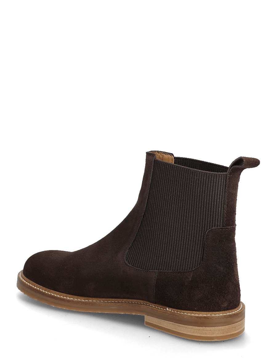 ANGULUS - Booties - flat - with elastic - flade ankelstøvler - 2193/046 brown/brown - 2