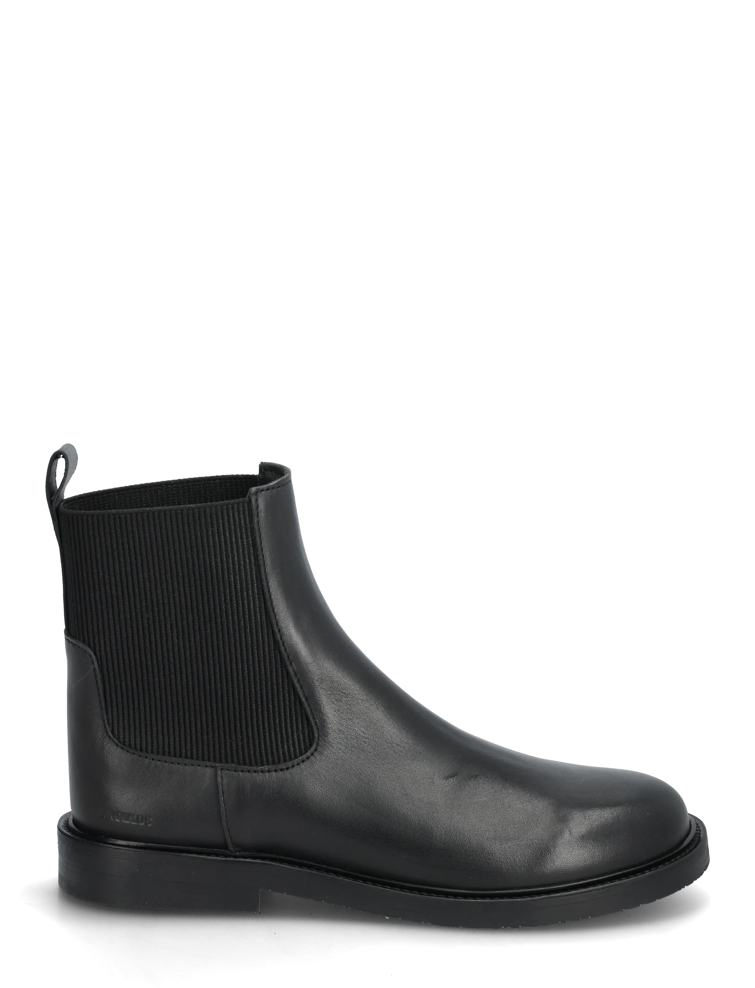 ANGULUS - Booties - flat - with elastic - platte enkellaarsjes - 1604/019 black/black - 1