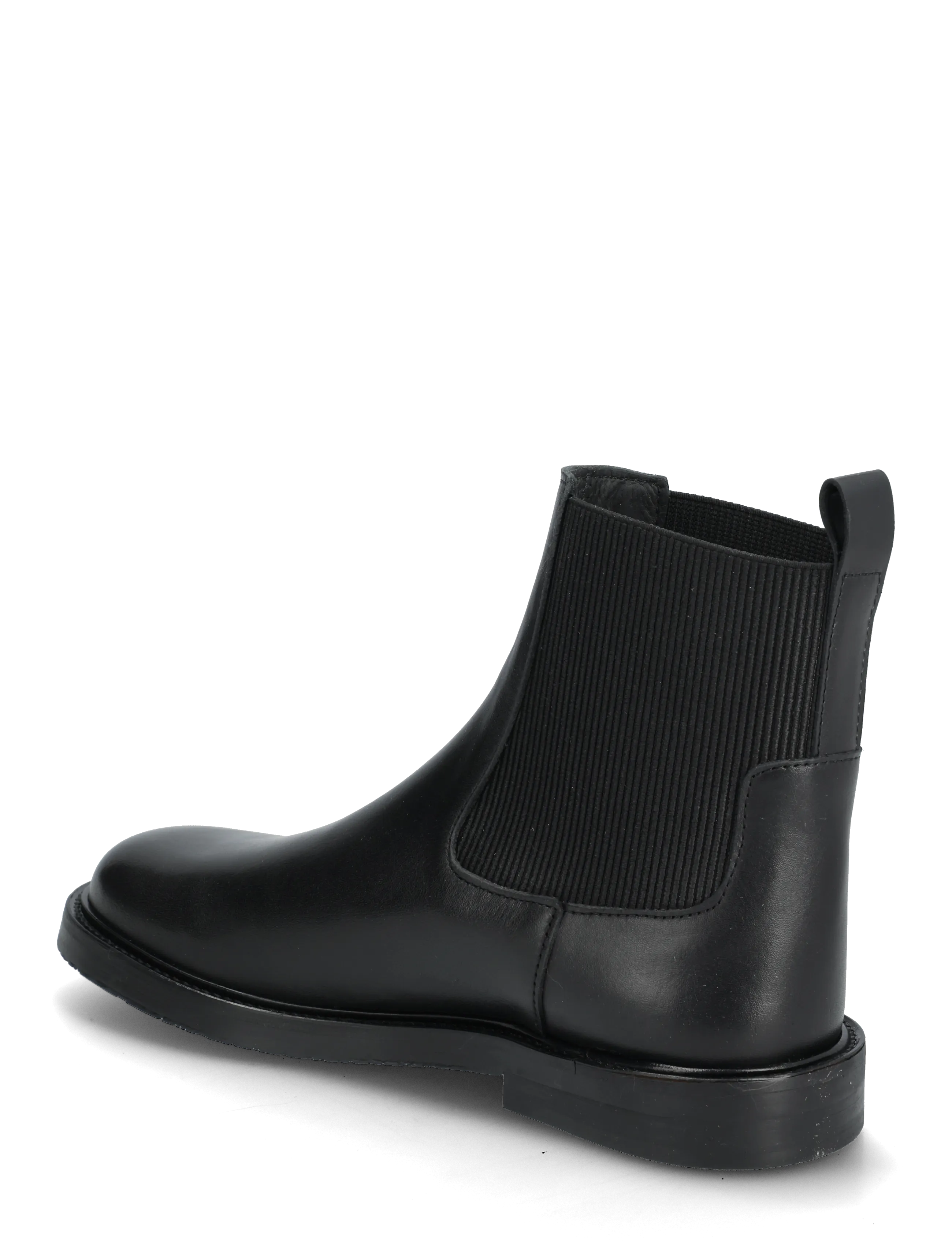 ANGULUS - Booties - flat - with elastic - platte enkellaarsjes - 1604/019 black/black - 2