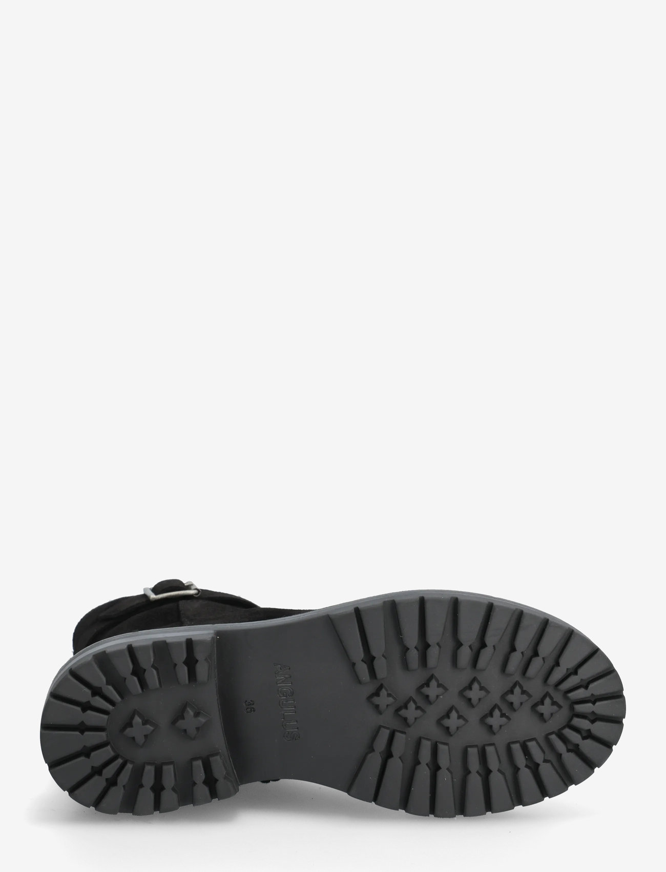 ANGULUS - Booties - flat - with zipper - flache stiefeletten - 1163 black - 4