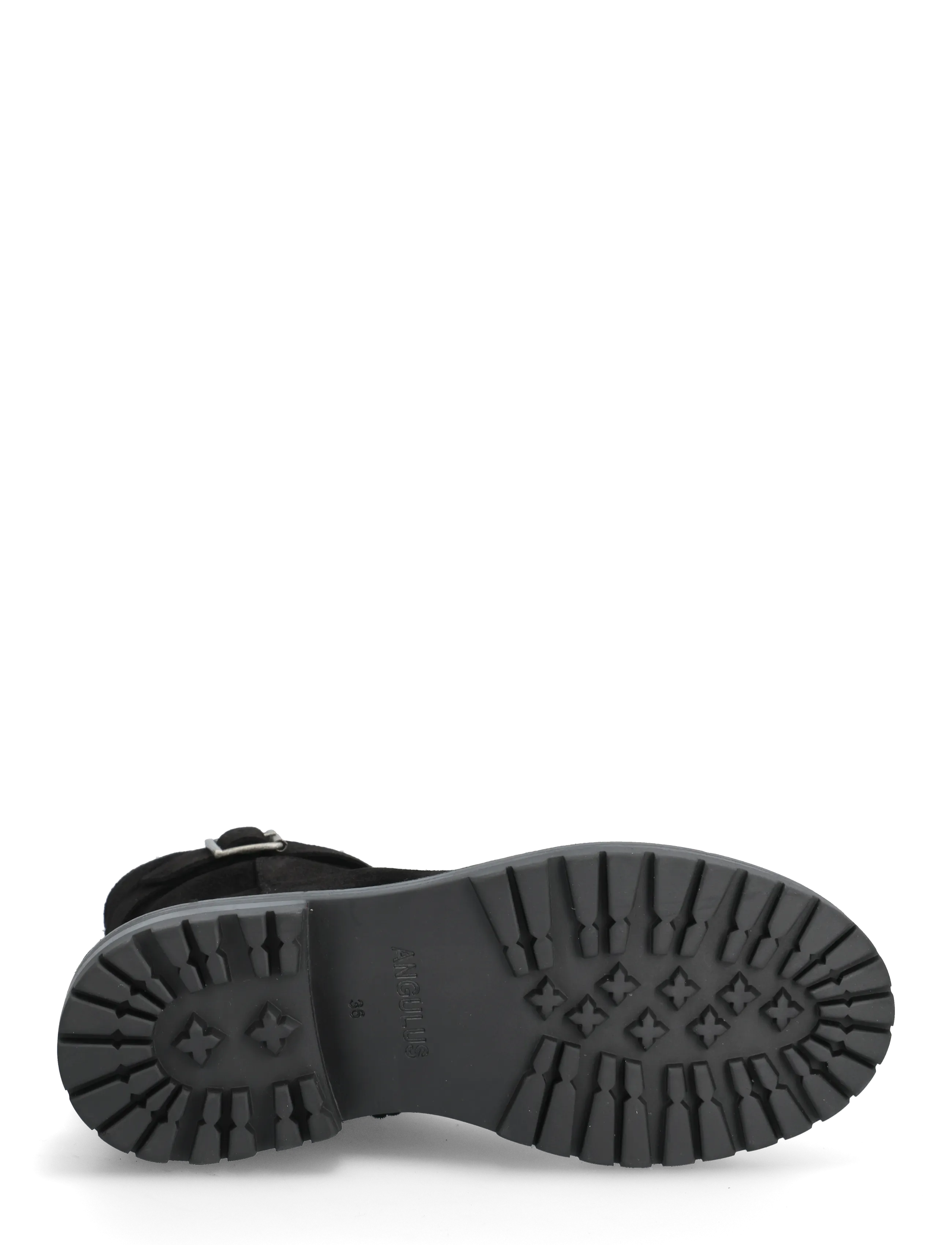 ANGULUS - Booties - flat - with zipper - platta ankelboots - 1163 black - 4