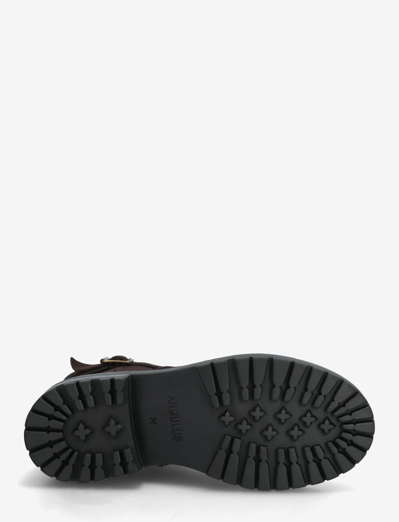 ANGULUS - Booties - flat - with zipper - flade ankelstøvler - 2193 dark brown - 4