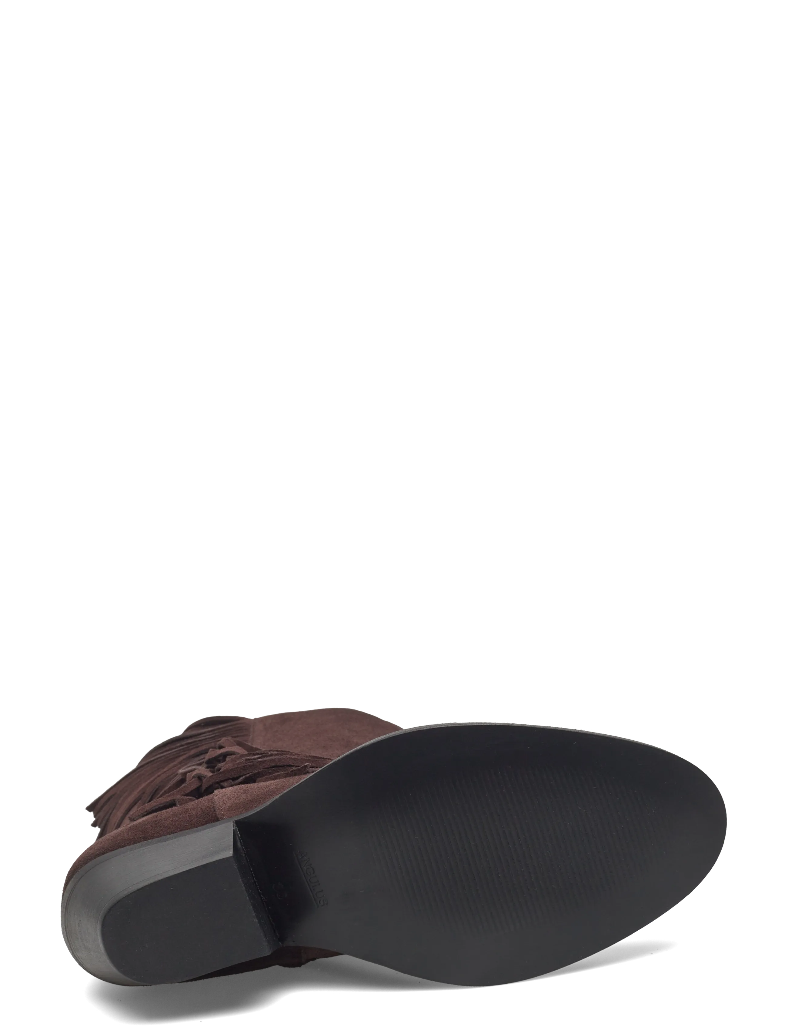 ANGULUS - Bootie - block heel - with zippe - cowboy-stiefel - 2193 dark brown - 4