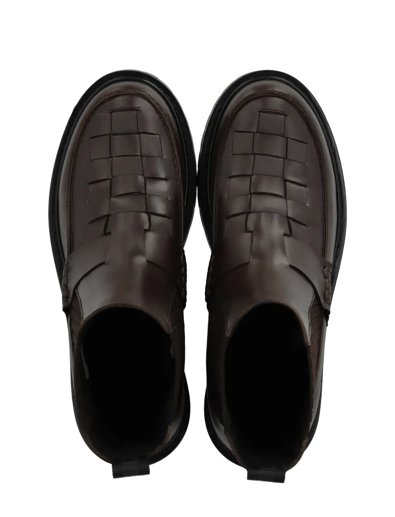 ANGULUS - Booties - flat - with elastic - flade ankelstøvler - 2962/057 dark brown/dark brown - 3