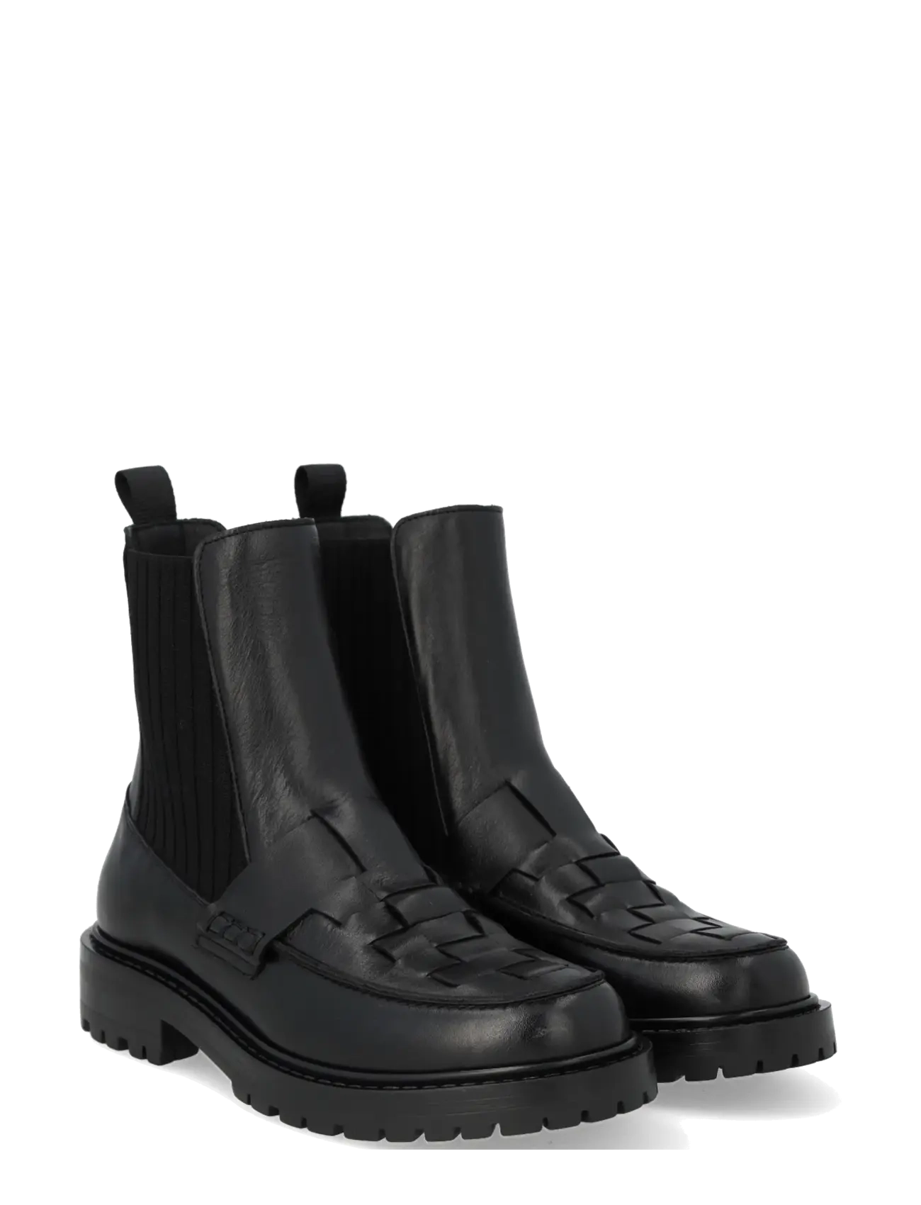 ANGULUS Booties - flat - with elastic - Jalanõud - 1604/056 BLACK / black