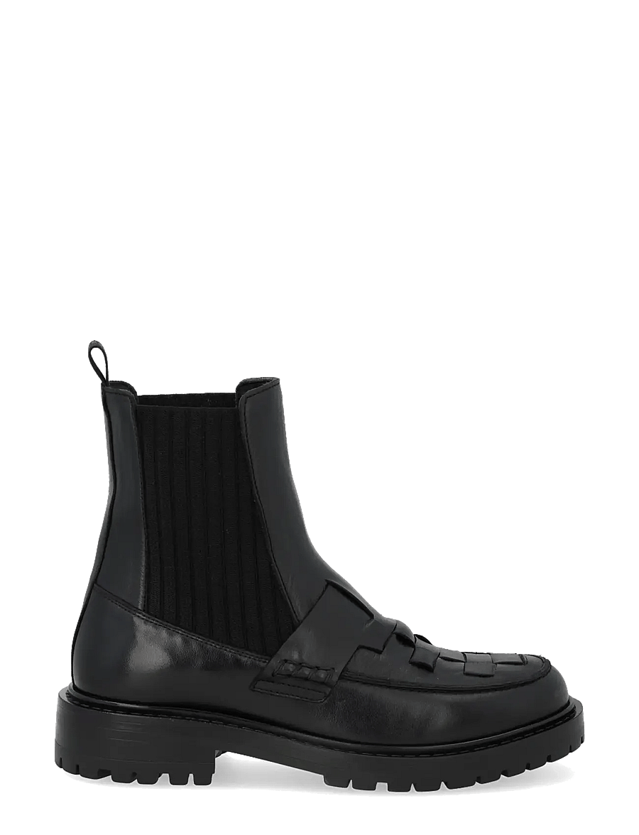 ANGULUS - Booties - flat - with elastic - 1604/056 black - 2
