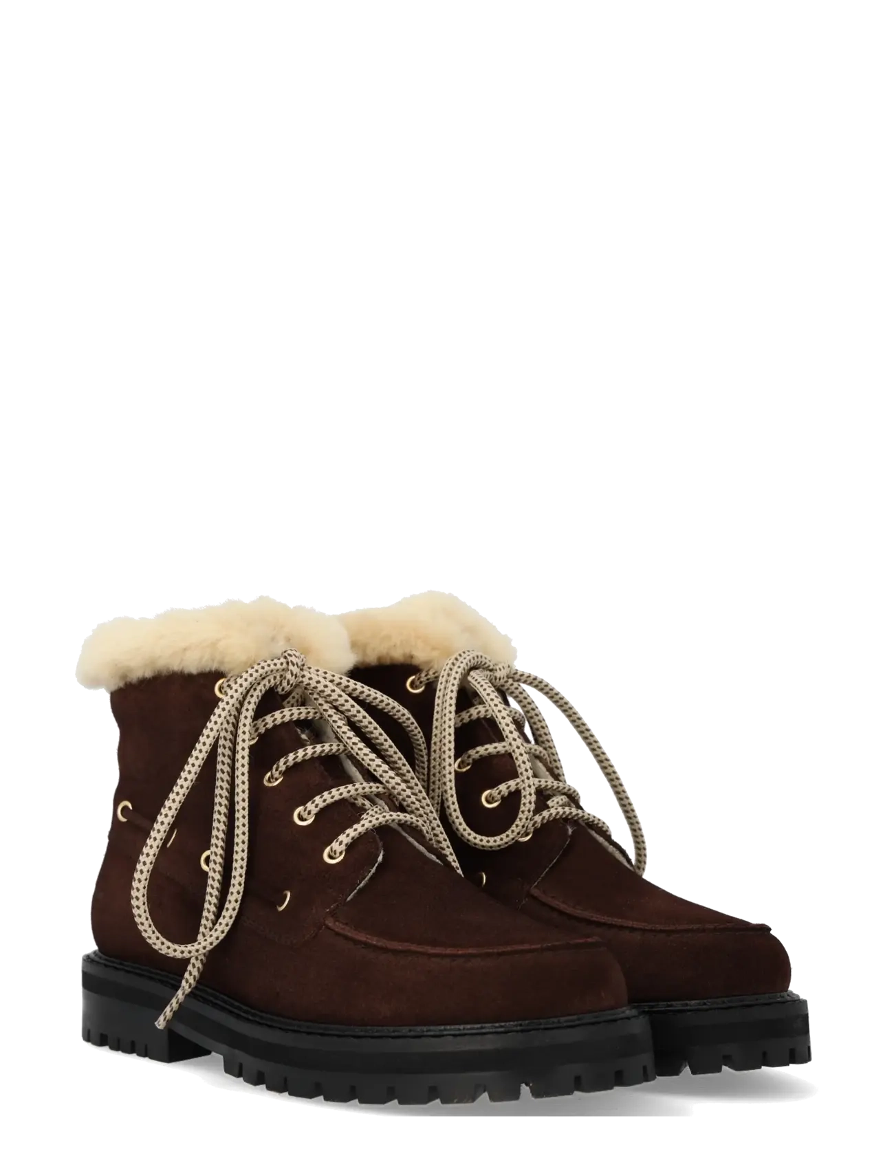 ANGULUS Boots - flat - Modetrender - 2193/3456 DARK BROWN/CAMEL / brown