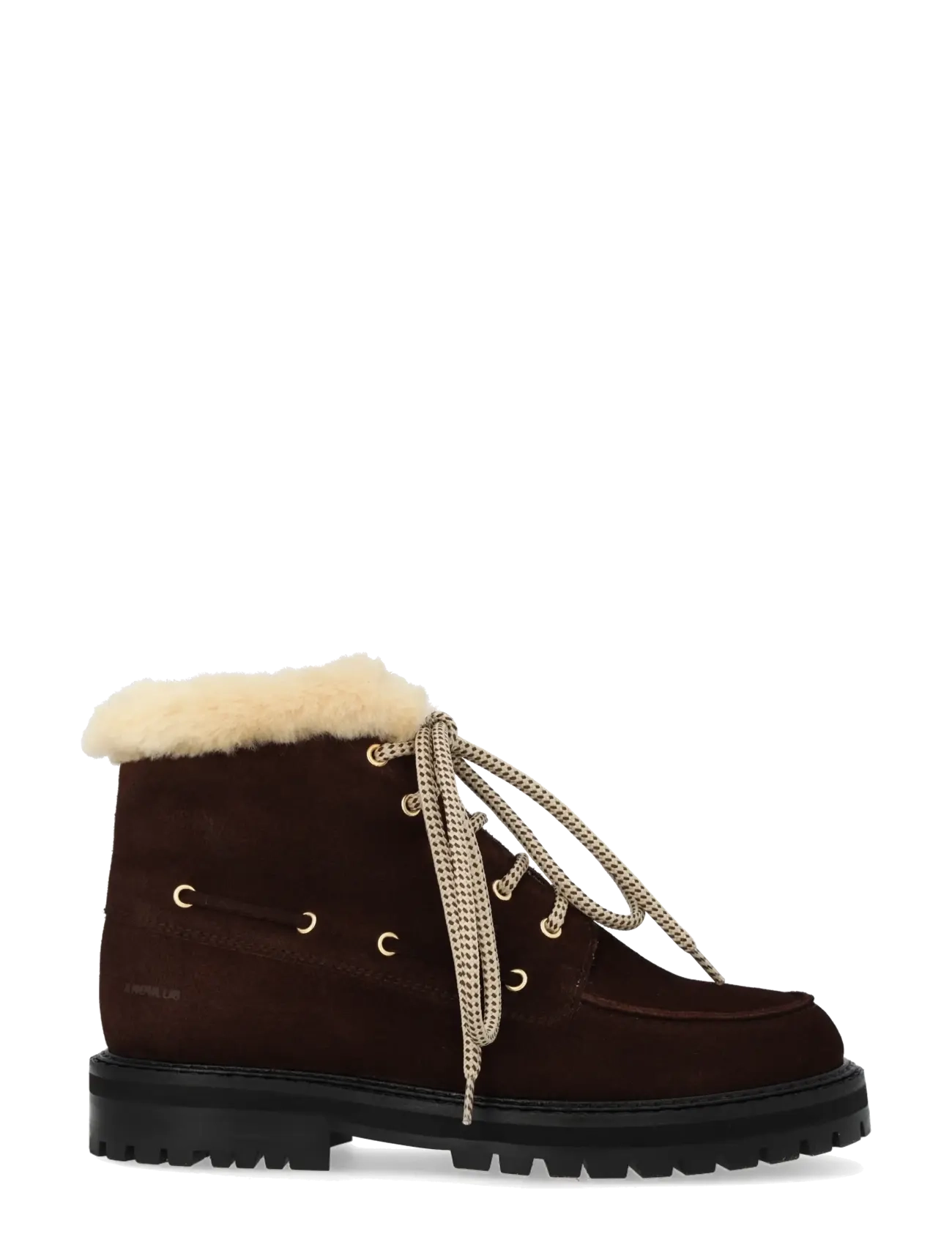 ANGULUS - Boots - flat - platta ankelboots - 2193/3456 dark brown/camel - 1