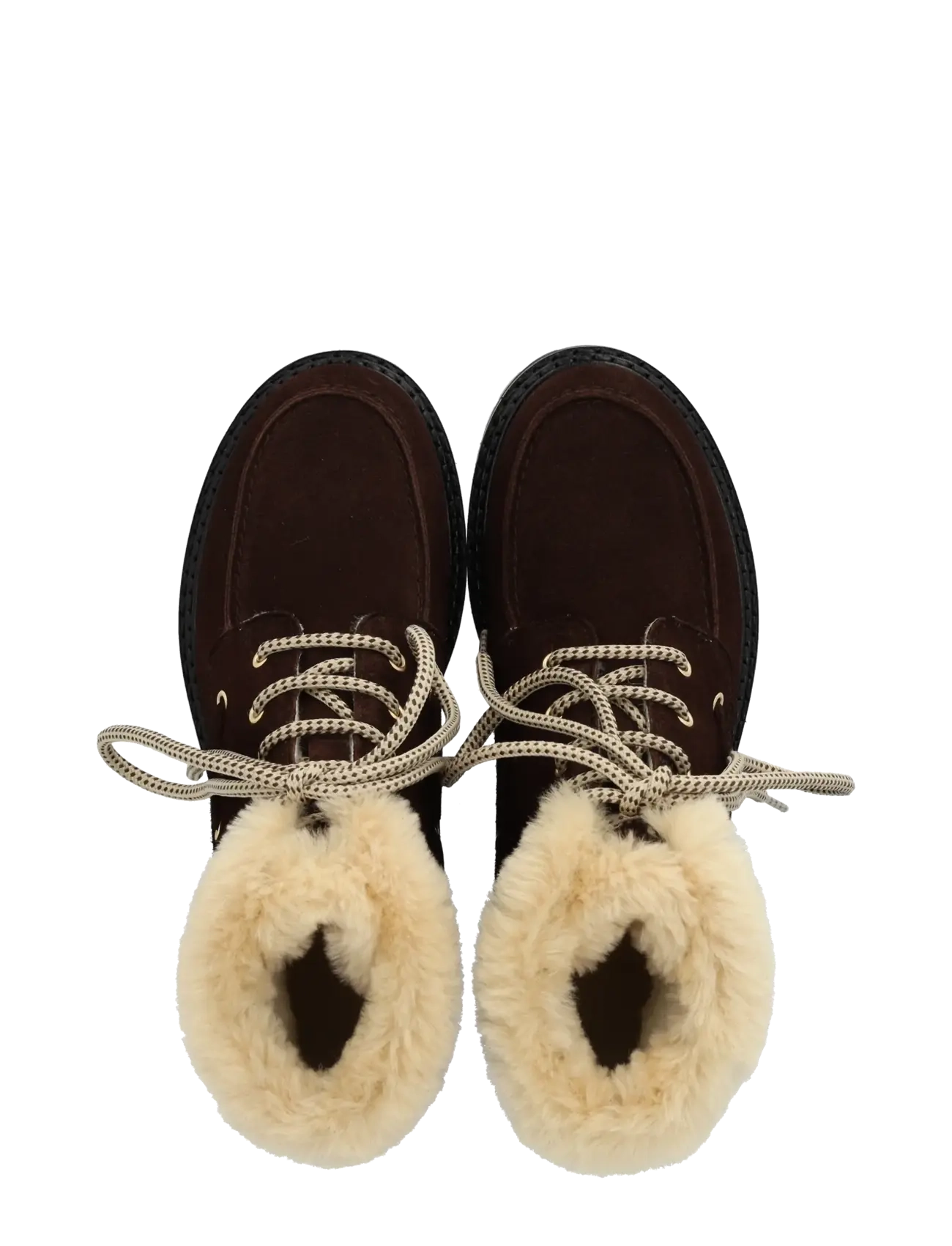 ANGULUS - Boots - flat - platta ankelboots - 2193/3456 dark brown/camel - 3