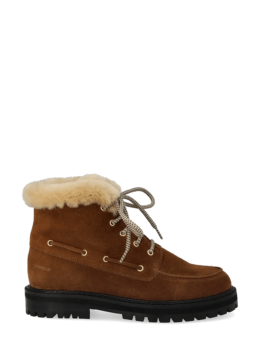 ANGULUS - Boots - flat - flat ankle boots - 3451/3456 camel/camel - 1