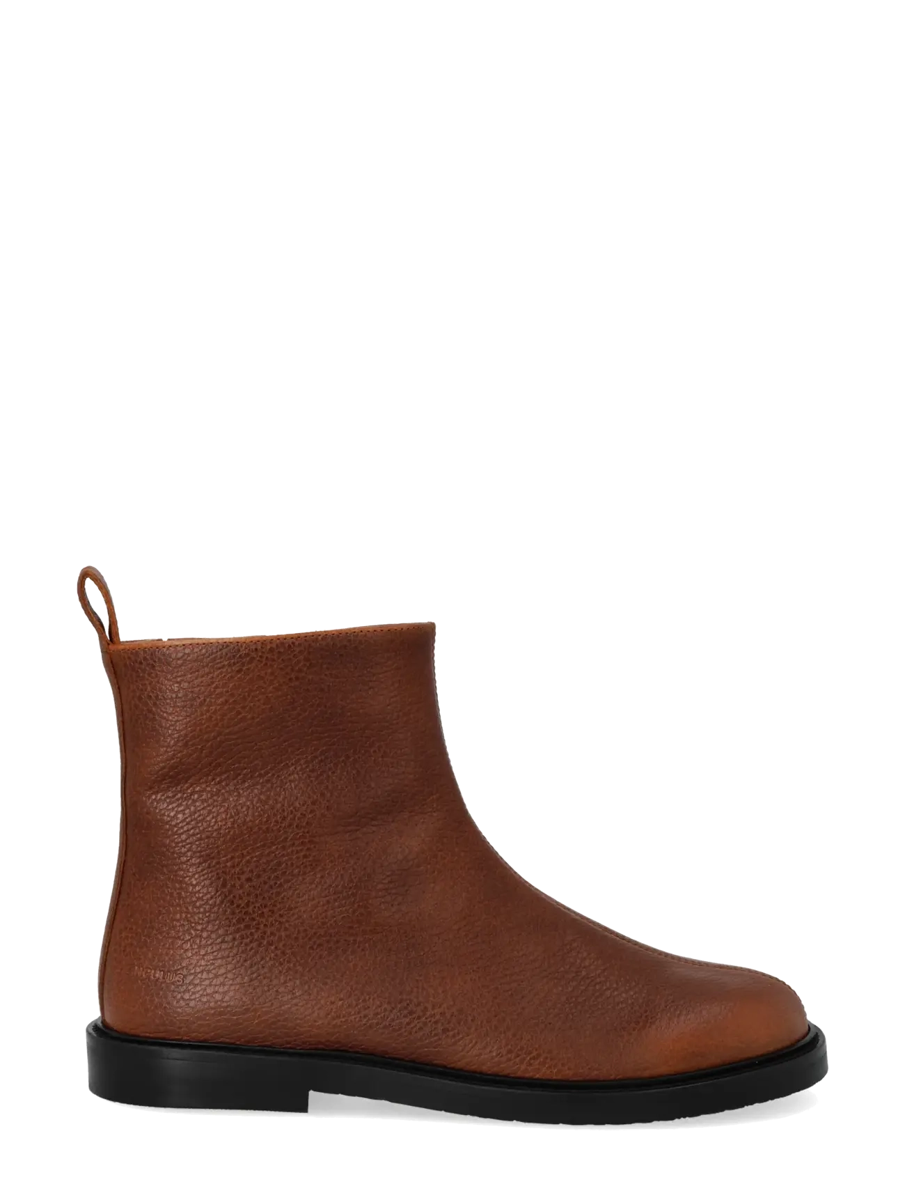 ANGULUS - Booties - flat - with zipper - flade ankelstøvler - 2509/060 cognac/cognac elastic - 1