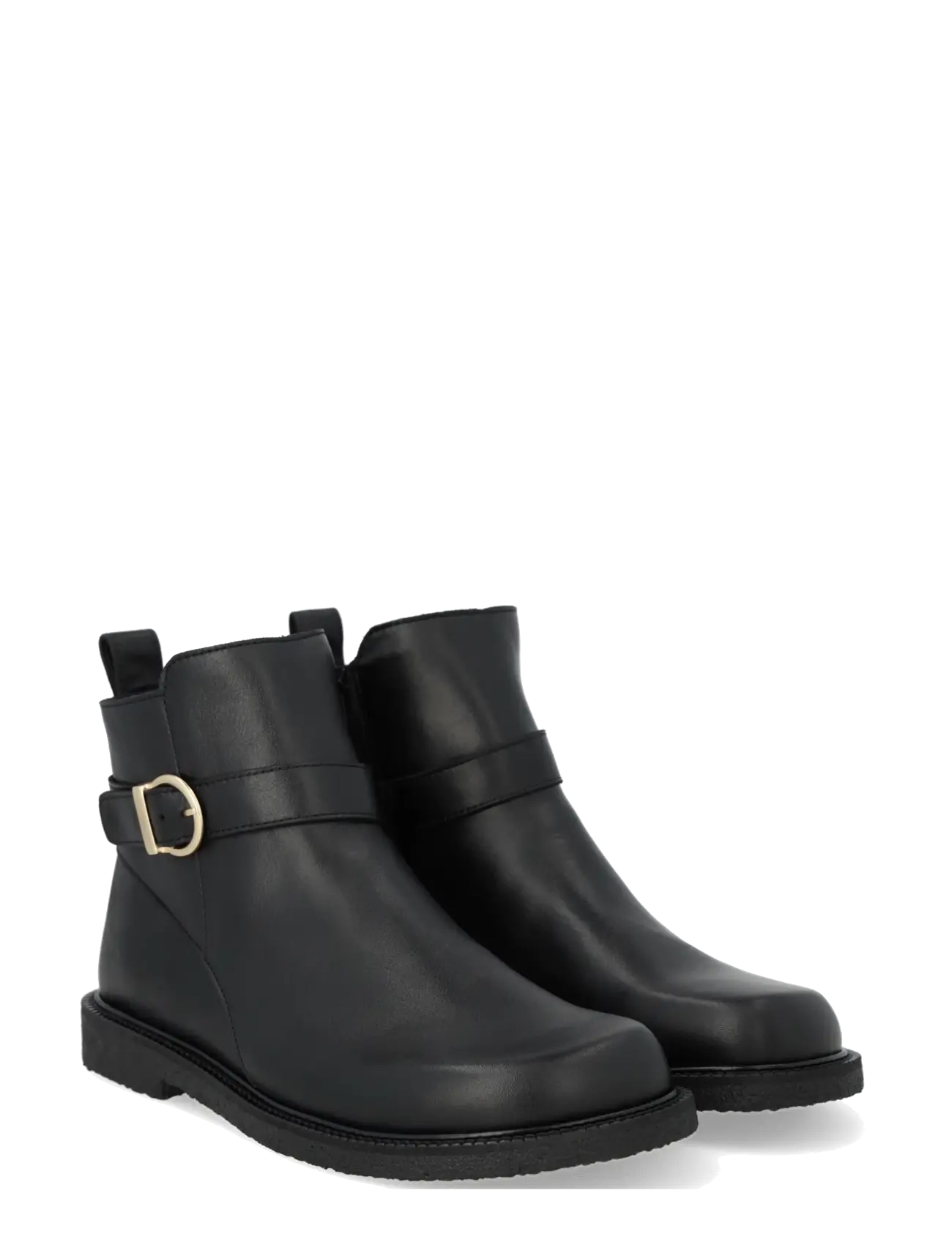 ANGULUS Booties - flat - with zipper - Jalanõud - 1604 BLACK / black
