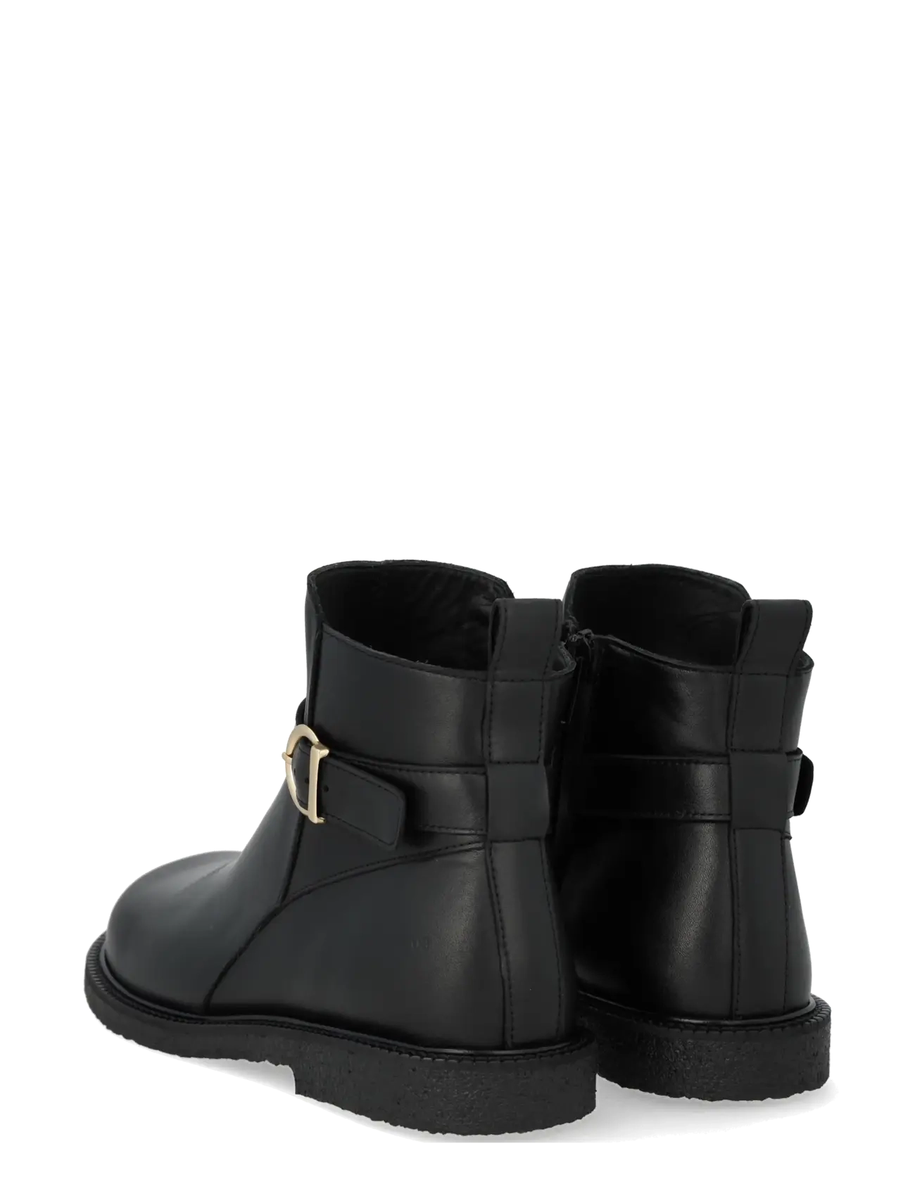 ANGULUS - Booties - flat - with zipper - 1604 black - 2