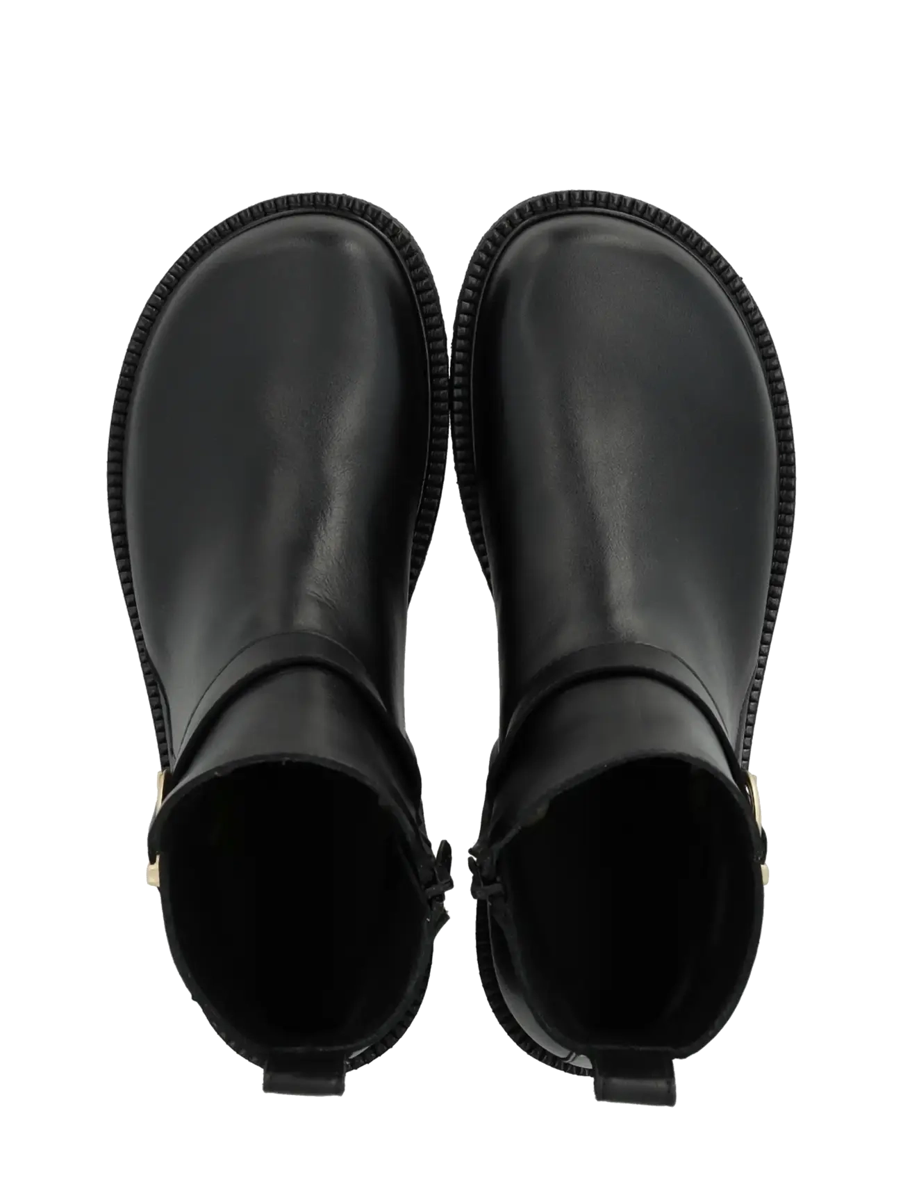 ANGULUS - Booties - flat - with zipper - 1604 black - 3