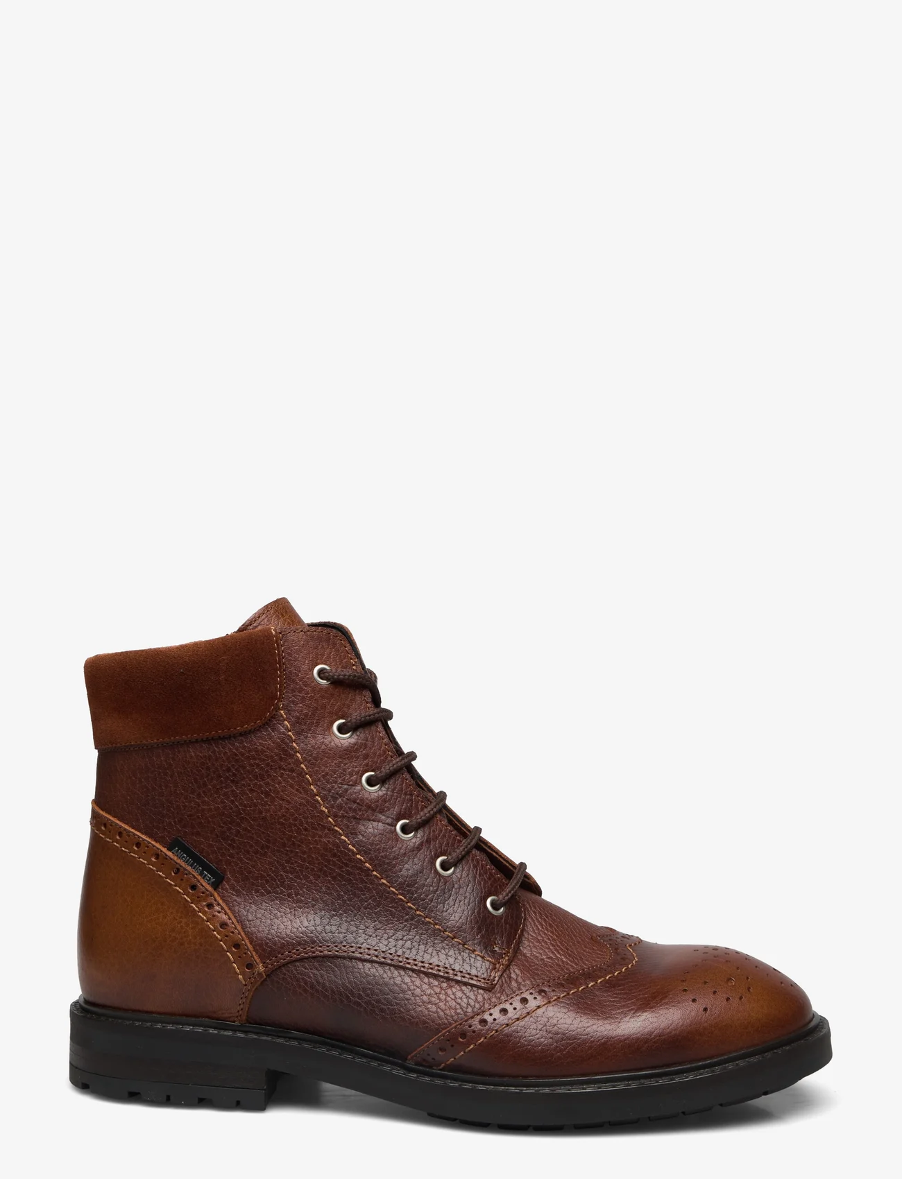 ANGULUS - Shoes - flat - with lace - ziemeļvalstu stils - 2509/1166 medium brown/cognac - 1
