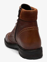 ANGULUS - Shoes - flat - with lace - ziemeļvalstu stils - 2509/1166 medium brown/cognac - 2