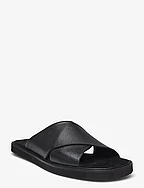 Sandals - flat - open toe - op - 1163/2504 BLACK/BLACK