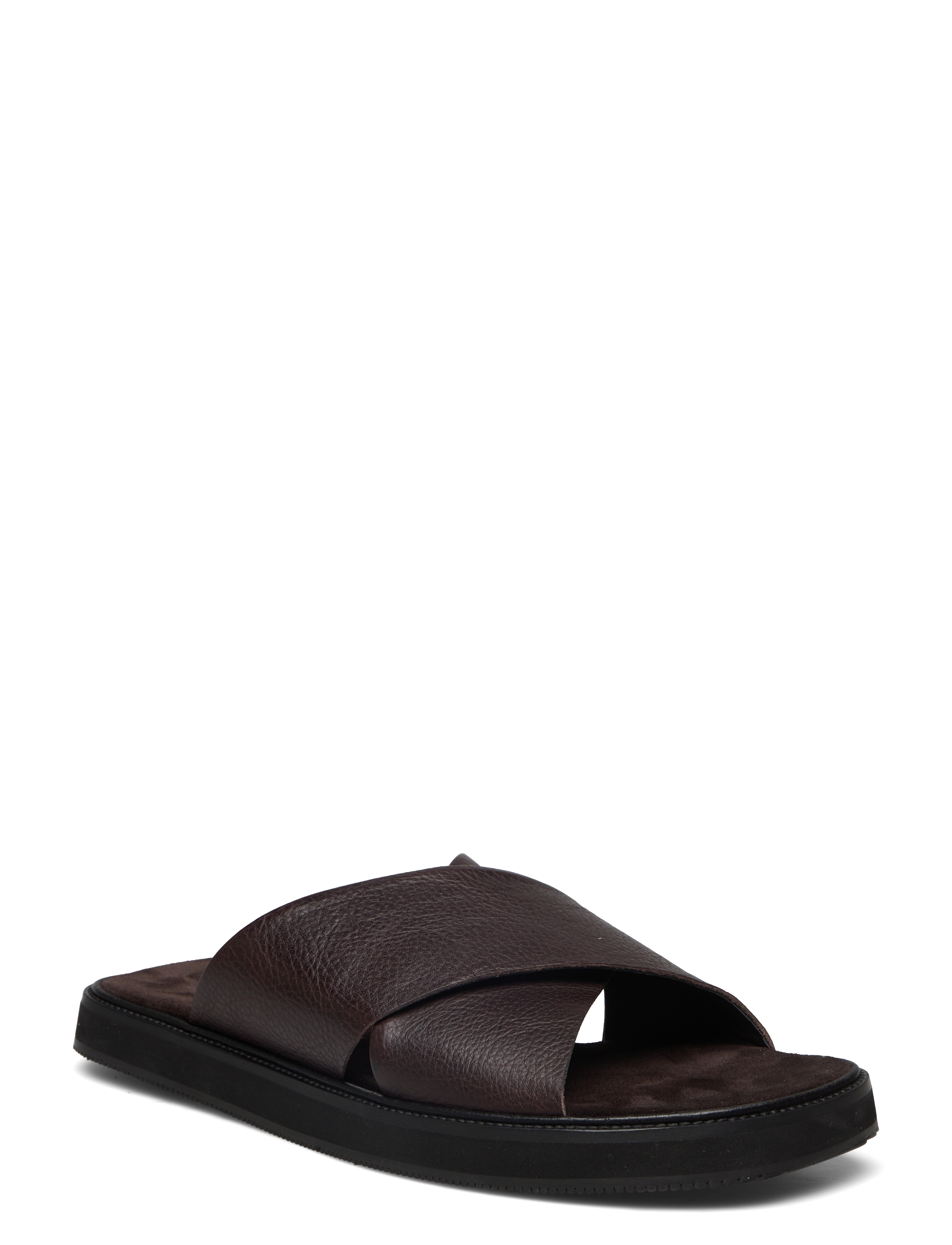 Sandals - flat - open toe - op - 2193/2505 DARKBROWN/DARKBROWN