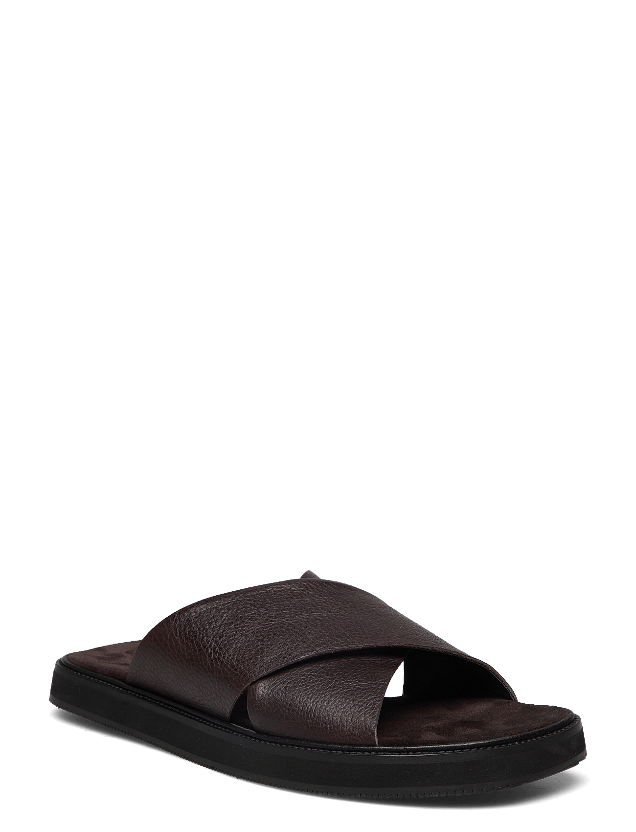 Sandals - flat - open toe - op - 2193/2505 DARKBROWN/DARKBROWN
