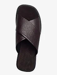 ANGULUS - Sandals - flat - open toe - op - sandaler - 2193/2505 darkbrown/darkbrown - 3