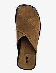 ANGULUS - Sandals - flat - open toe - op - sandalen - 2209 mustard - 3