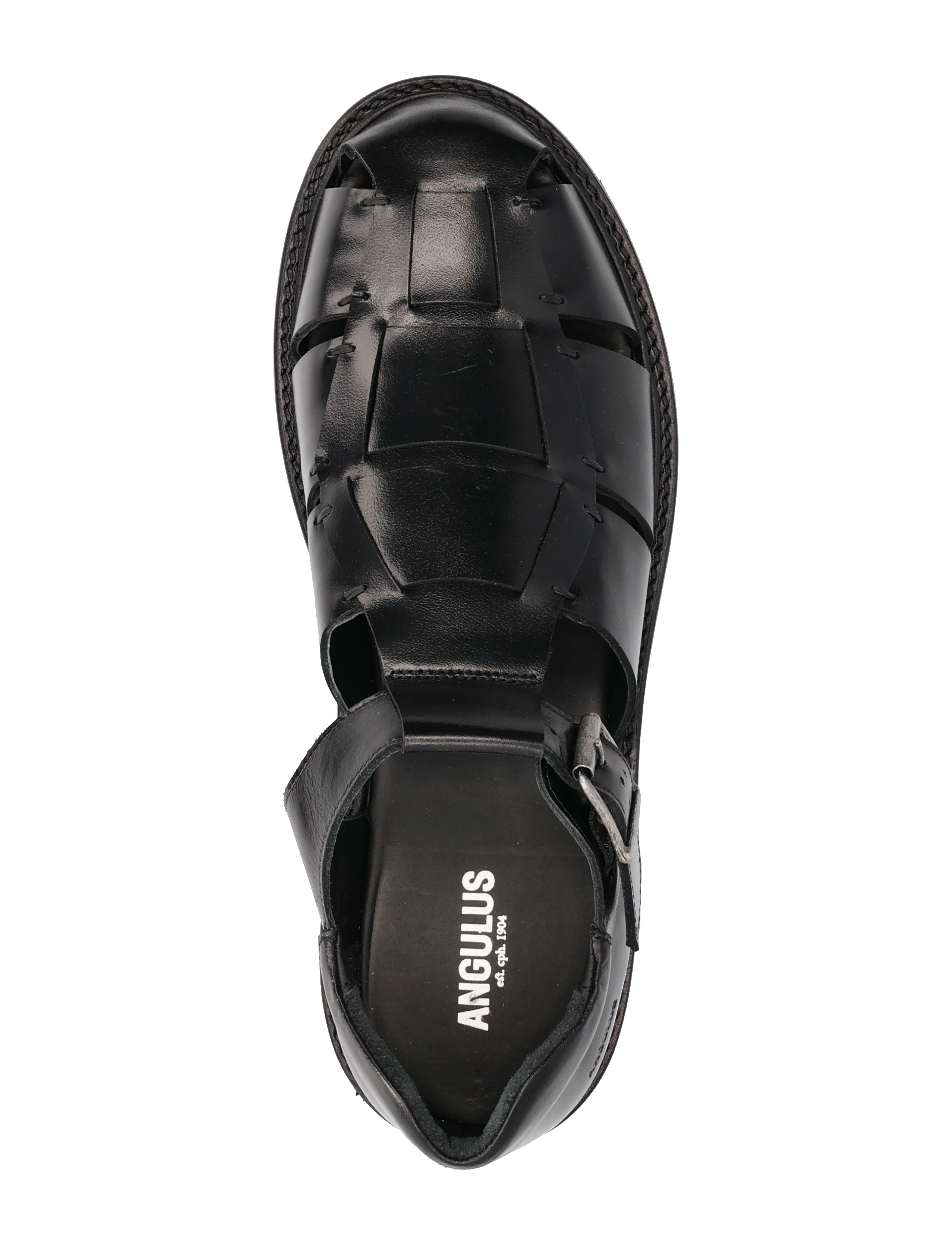 ANGULUS - Sandals - flat - closed toe - - 1835 black - 3