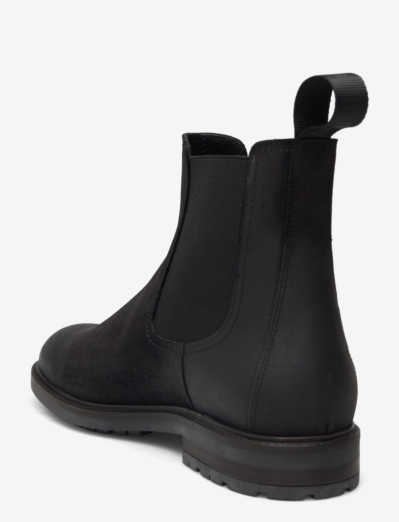 ANGULUS - Booties - flat - with elastic - 1721/001 black/black - 2