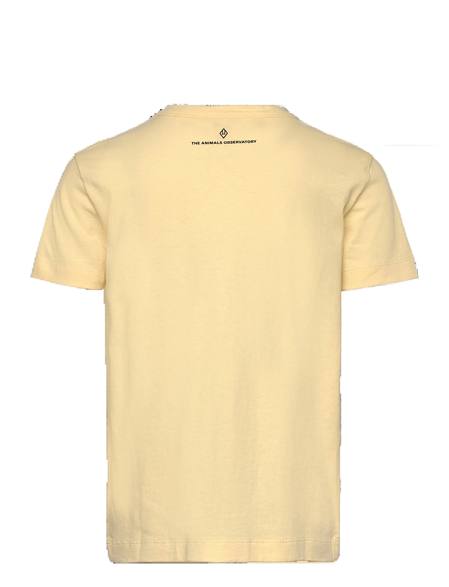 THE ANIMALS OBSERVATORY - Rainbow Rooster T-Shirt - flan yellow - 1