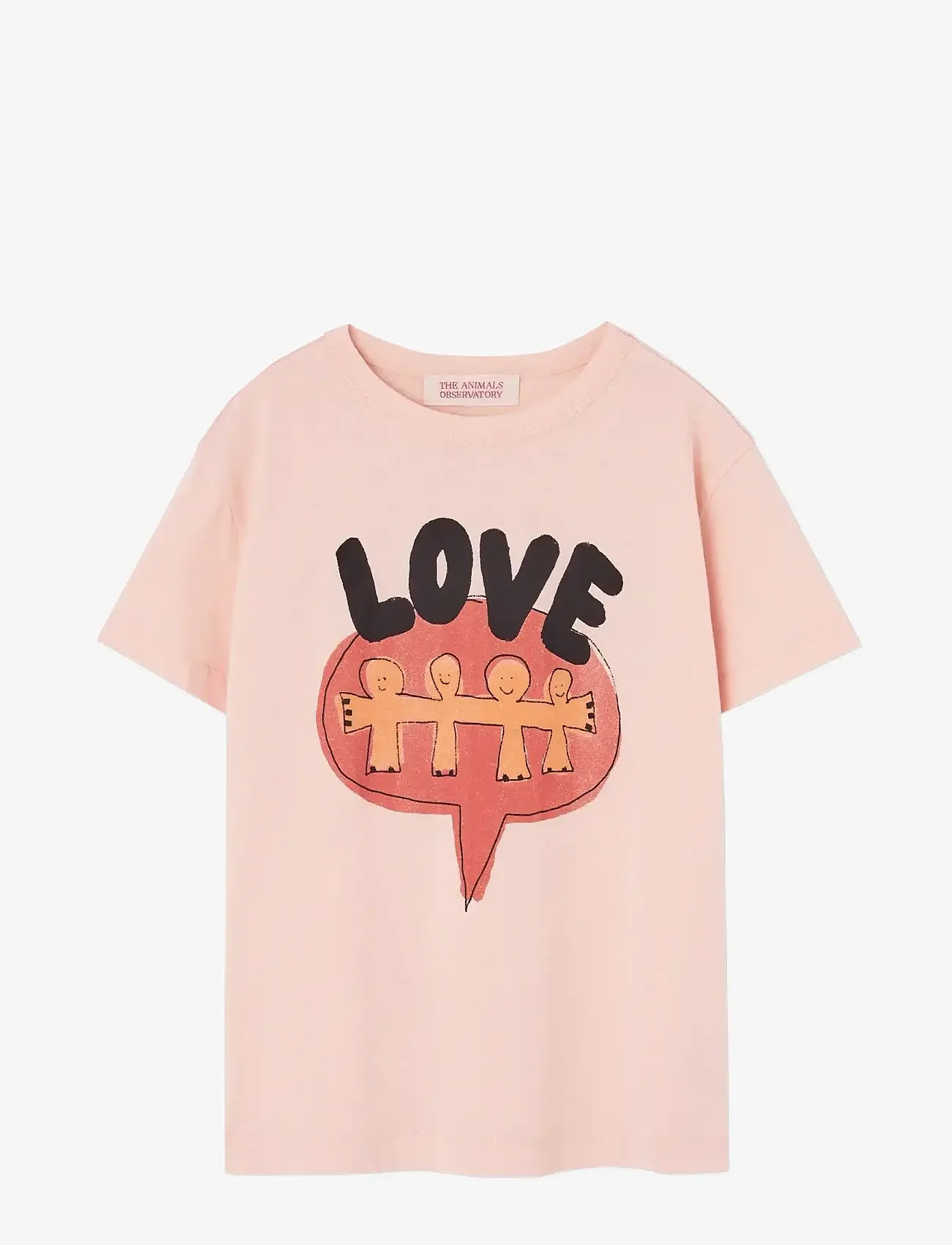 THE ANIMALS OBSERVATORY - Love Rooster T-Shirt - t-krekli ar īsām piedurknēm - soft coral - 0