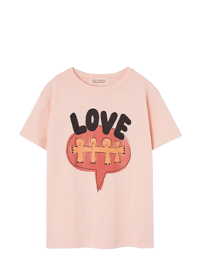 THE ANIMALS OBSERVATORY - Love Rooster T-Shirt - t-krekli ar īsām piedurknēm - soft coral - 0