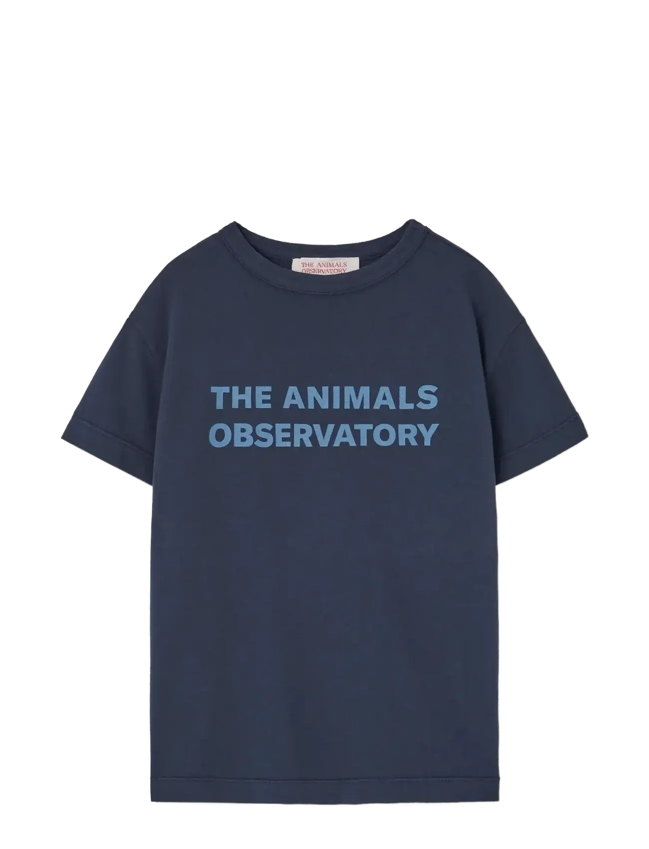 THE ANIMALS OBSERVATORY Navy Orion T-Shirt - Fatnaður - NAVY / navy