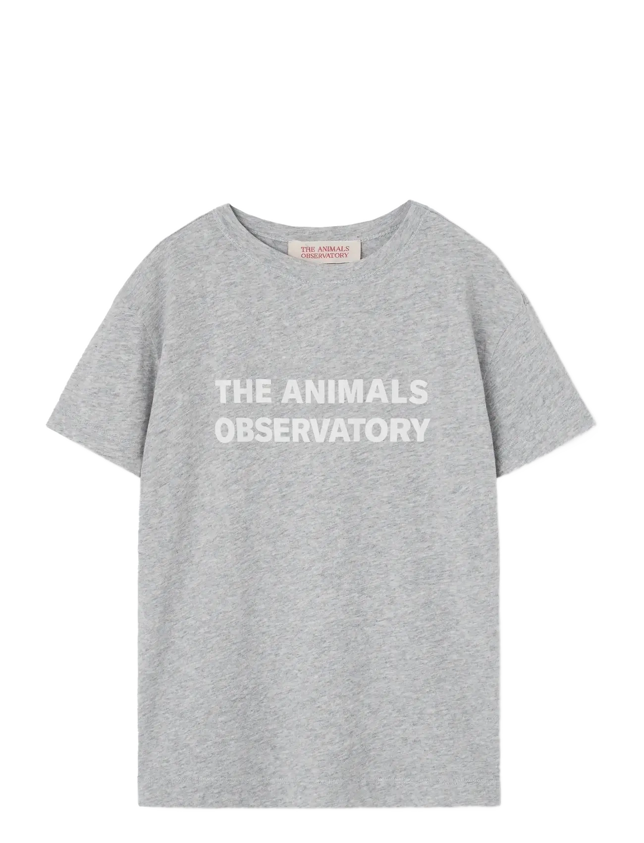THE ANIMALS OBSERVATORY Frey Orion T-Shirt - Animal Observatory - MEDIUM GREY HEATHER / grey
