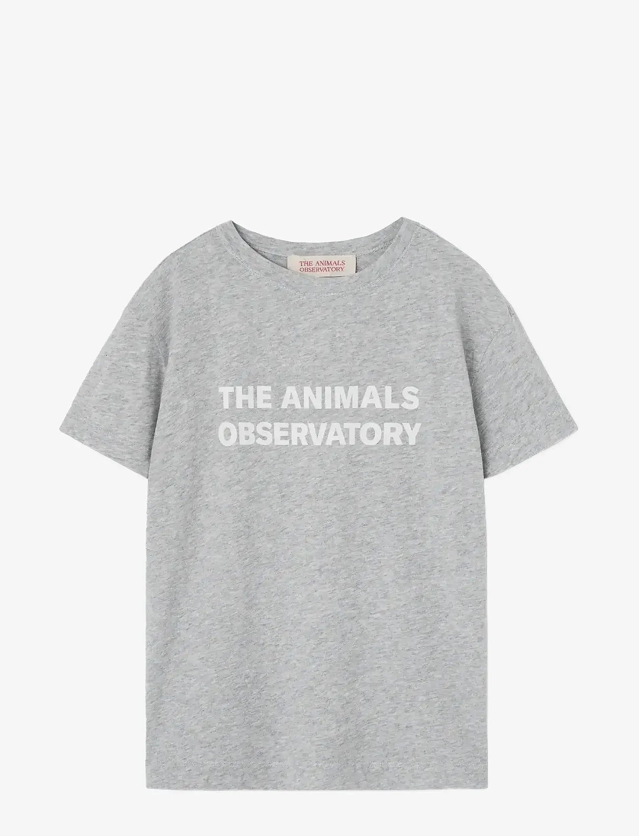 THE ANIMALS OBSERVATORY - Frey Orion T-Shirt - lühikeste varrukatega t-särgid - medium grey heather - 0