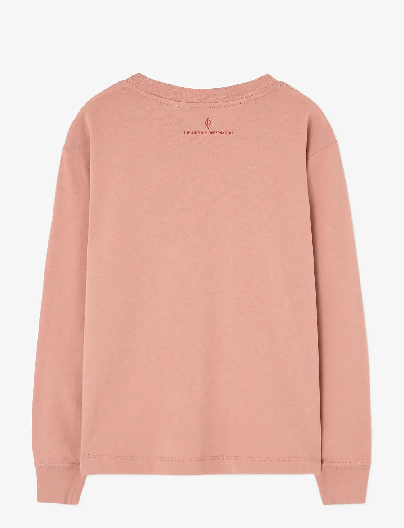 THE ANIMALS OBSERVATORY - Hearts Coral DoF LonF Sleeve T-Shirt - langærmede t-shirts - dusty coral - 1