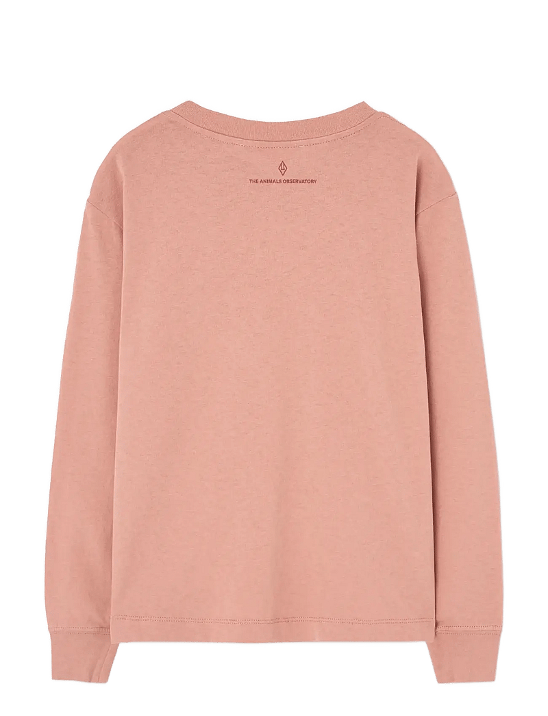 THE ANIMALS OBSERVATORY - Hearts Coral DoF LonF Sleeve T-Shirt - langærmede t-shirts - dusty coral - 1