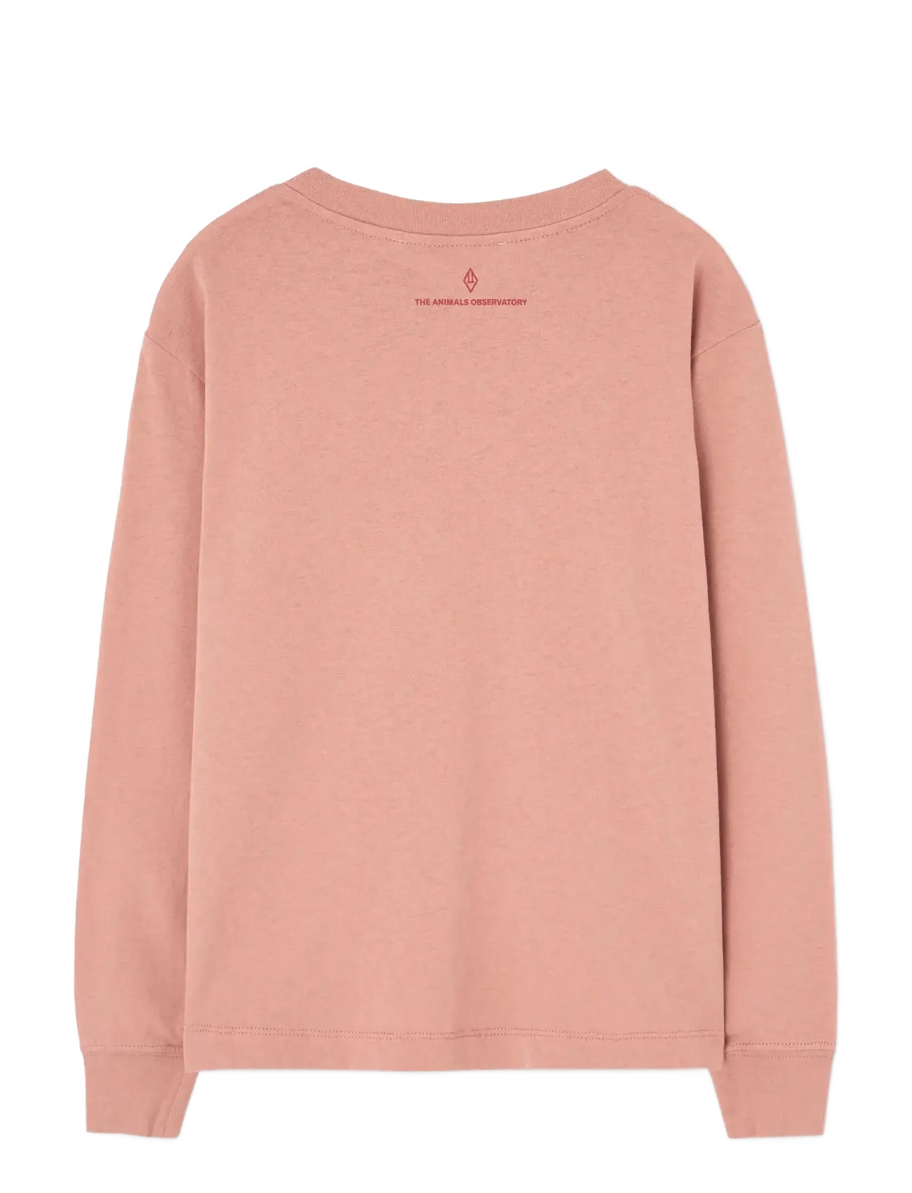THE ANIMALS OBSERVATORY - Hearts Coral DoF LonF Sleeve T-Shirt - langermede t-skjorter - dusty coral - 1