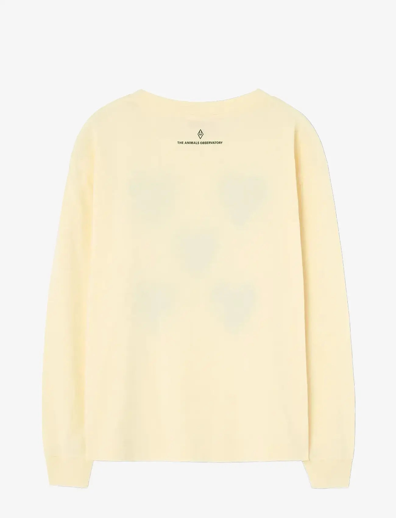 THE ANIMALS OBSERVATORY - Hearts Yellow DoF LonF Sleeve T-Shirt - langärmelig - flan yellow - 1