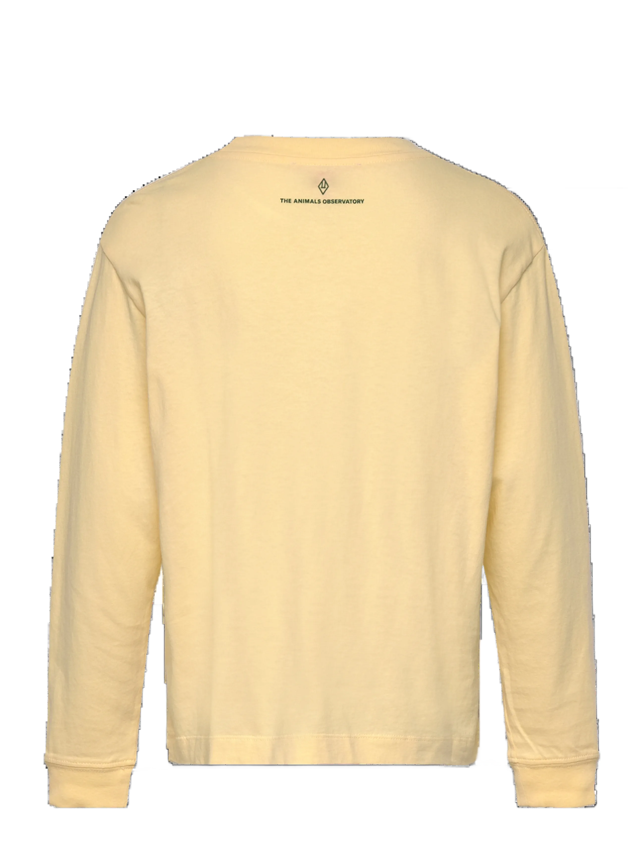 THE ANIMALS OBSERVATORY - Hearts Yellow DoF LonF Sleeve T-Shirt - långärmade t-shirts - flan yellow - 1