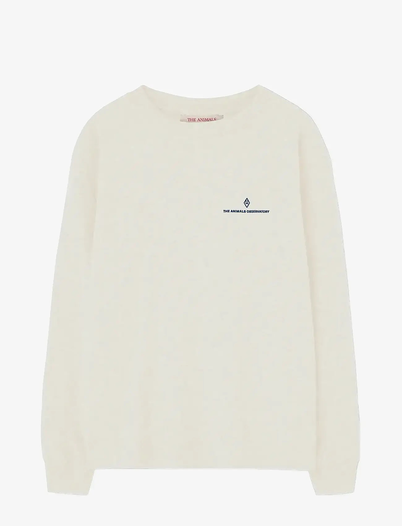 THE ANIMALS OBSERVATORY - Raw White Aries LonF Sleeve T-Shirt - langærmede t-shirts - raw white - 0