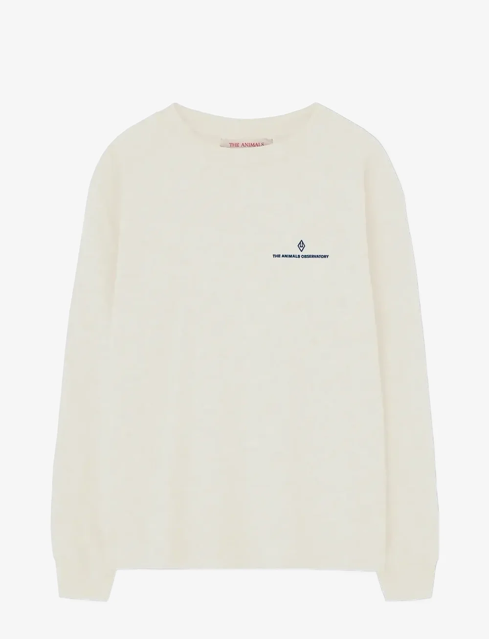 THE ANIMALS OBSERVATORY - Raw White Aries LonF Sleeve T-Shirt - pikkade varrukatega t-särgid - raw white - 0