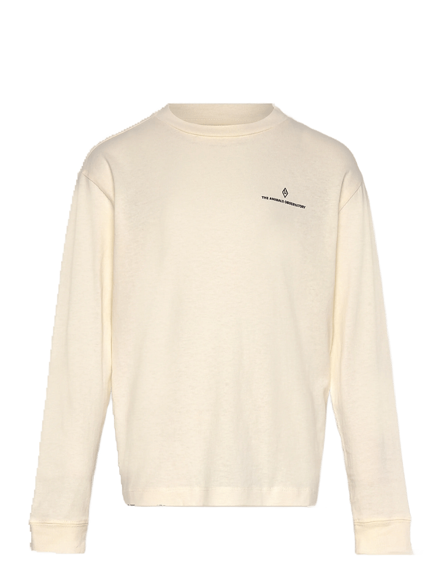 THE ANIMALS OBSERVATORY - Raw White Aries LonF Sleeve T-Shirt - langärmelig - raw white - 0