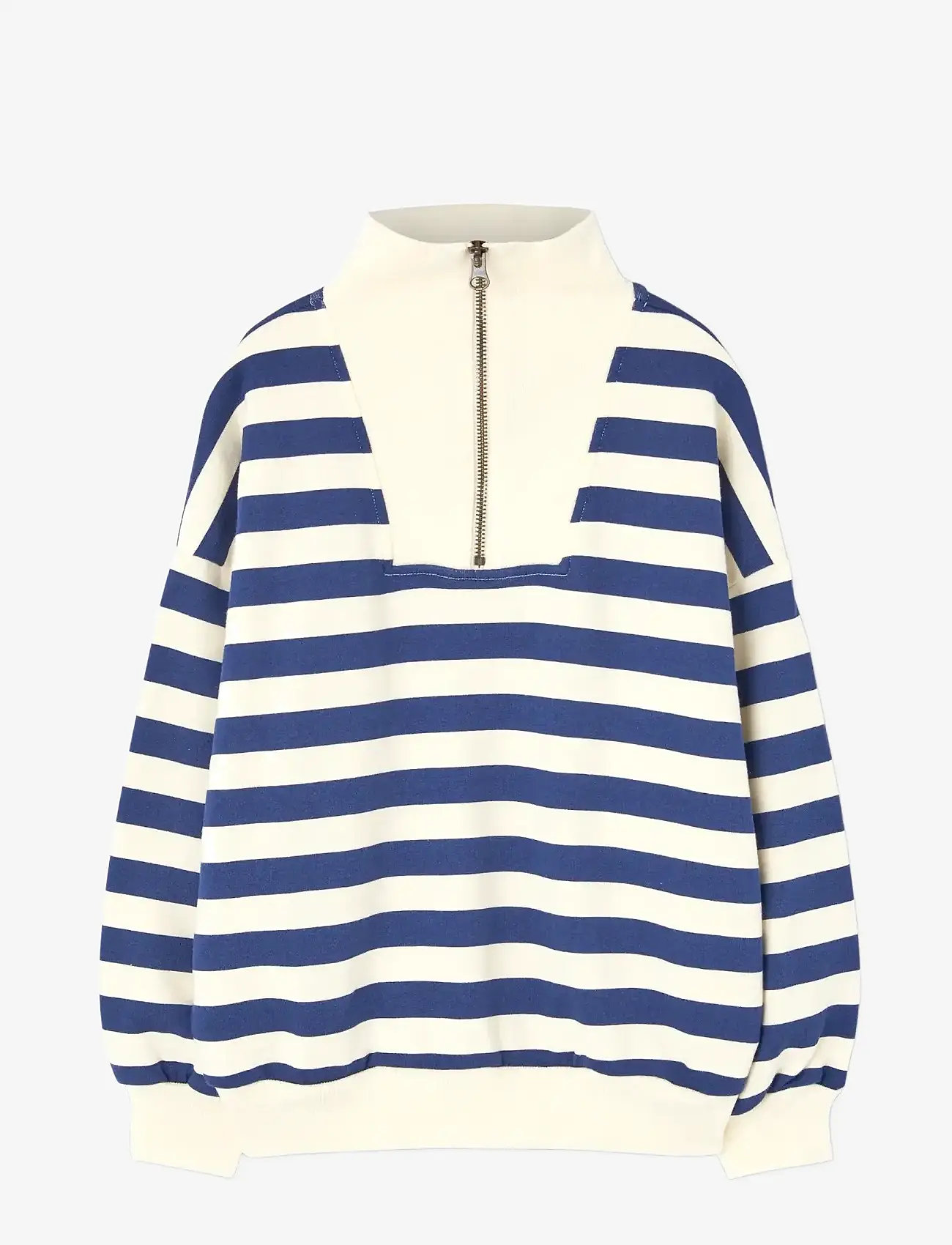THE ANIMALS OBSERVATORY - Stripes Navy Blowfly Sweatshirt - sweatshirts - navy - 0