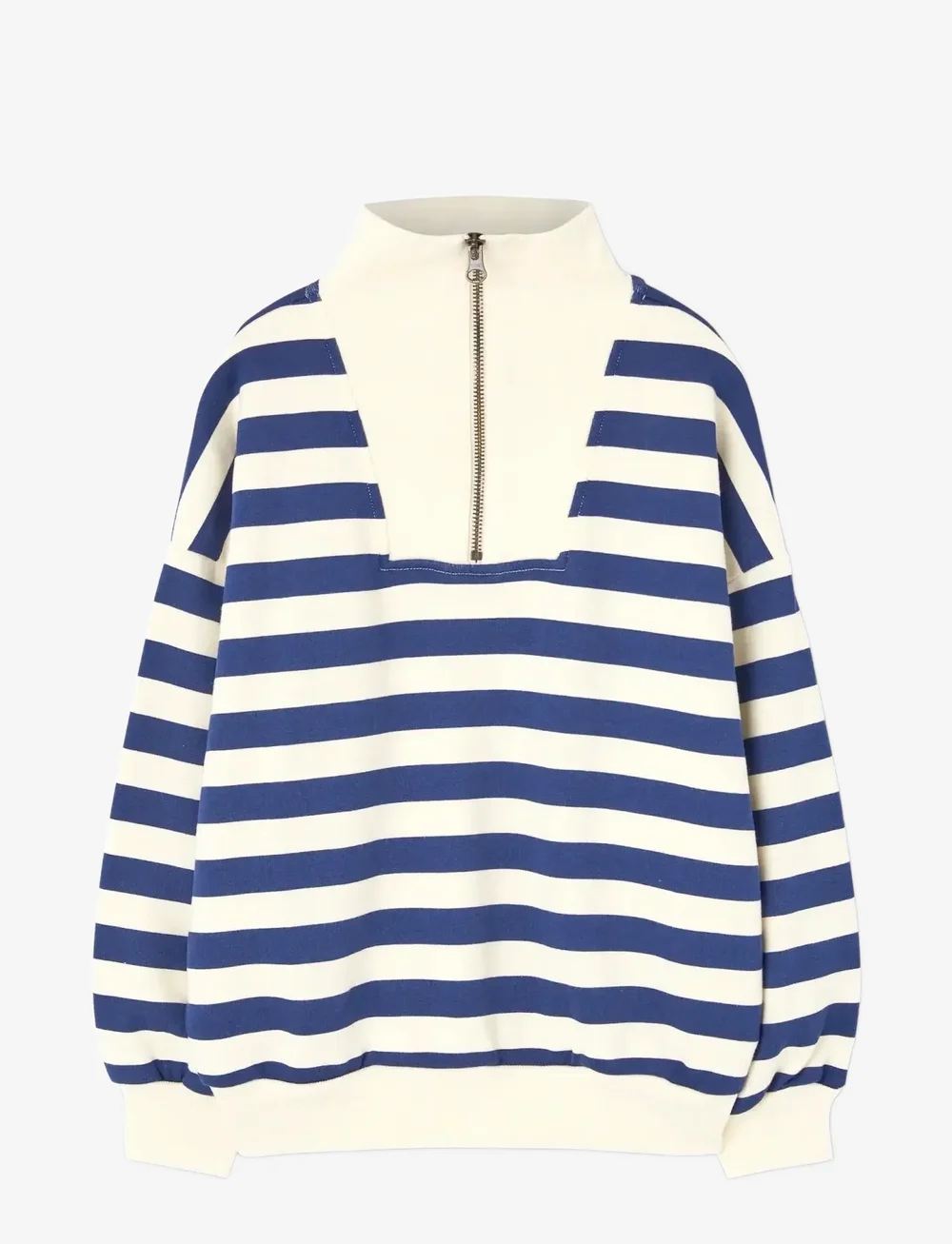 THE ANIMALS OBSERVATORY - Stripes Navy Blowfly Sweatshirt - sweatshirts - navy - 0